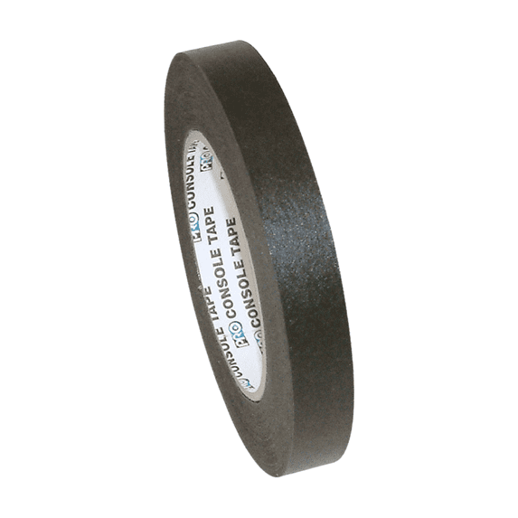 Pro Tapes Console Tape (PRO-Console/PRO-Artist): 3/4 in. x 60 yds. (Black)