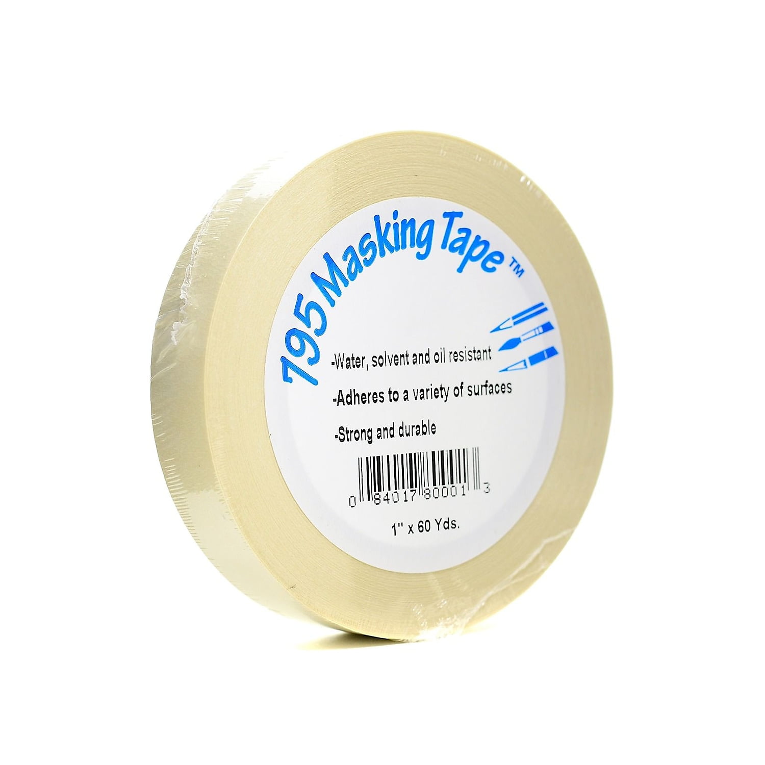 Pro Tapes Masking Tape 1 In. X 60 Yd. [Pack Of 6] (6PK-P7951) 74451-PK6