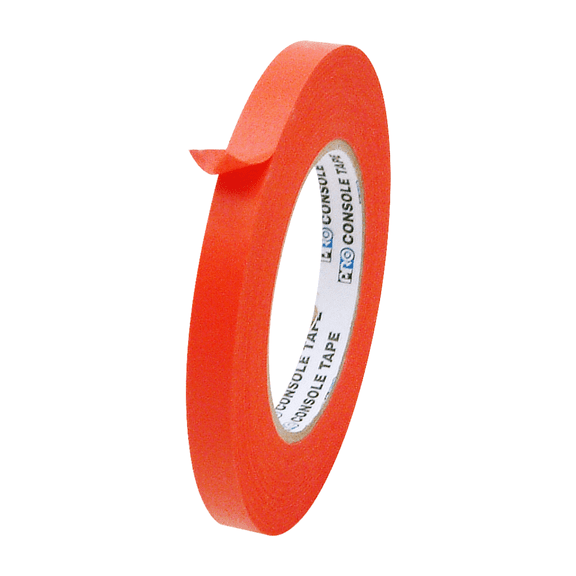 Pro Tapes Pro-Artist Artist / Console Tape: 1/2 in x 60 yds. (Red)