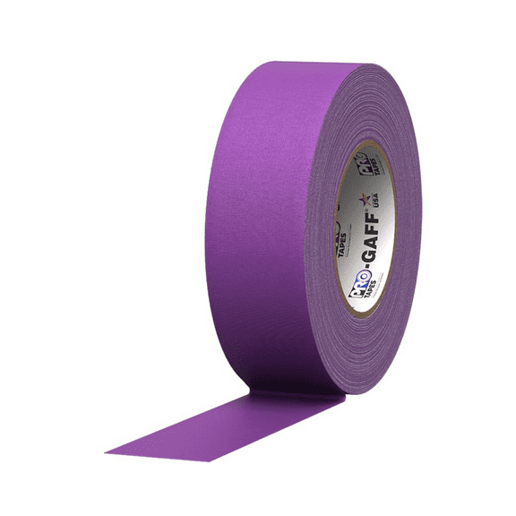 Pro Tapes Pro-Gaff Gaffers Tape: 2 in x 55 yds. (Purple)