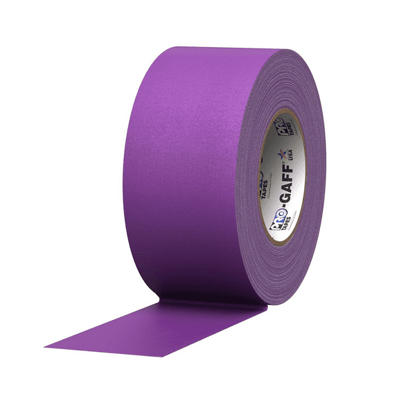 Pro Tapes Pro-Gaff Gaffers Tape: 3 in x 55 yds. (Purple)