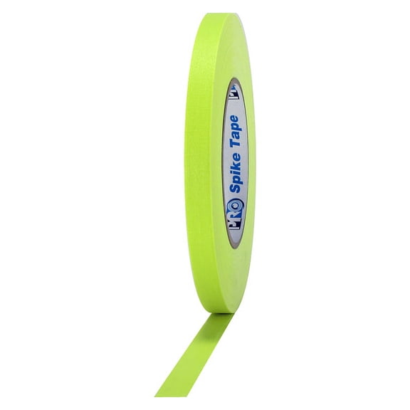 Pro Tapes Pro-Spike Spike Tape: 1/2 in x 45 yds. (Fluorescent Yellow)