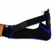 Pro-Tec Athletics Soft Night Splint for Plantar Fasciitis, Black, Large