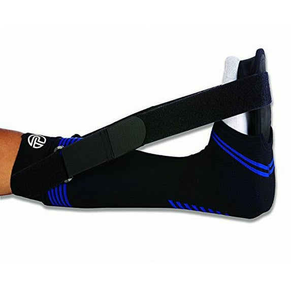 Pro-Tec Athletics Soft Night Splint for Plantar Fasciitis, Black, Large