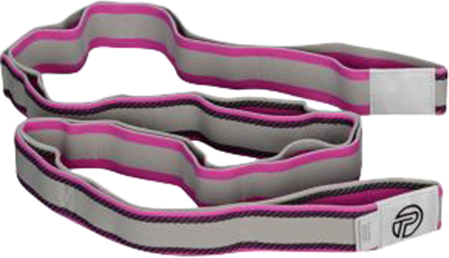 Pro-Tec Athletics Stretch Band with Dynamic Strengthening Exercises, Exercise Guide Included, Pink