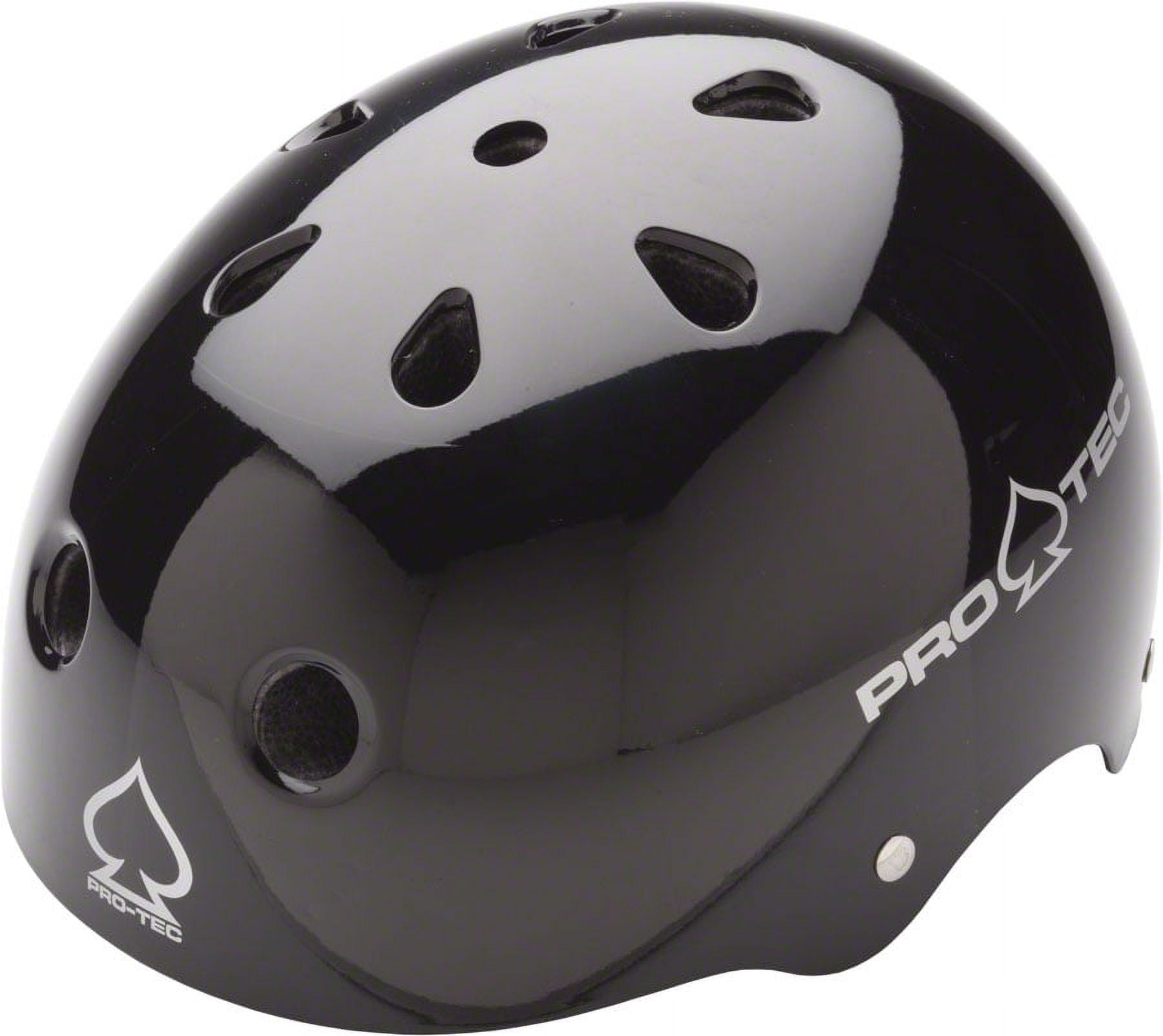 Protec Classic Skate MD 22 to 22.8in (56 to 58 cm) Gloss Black BMX/Skate