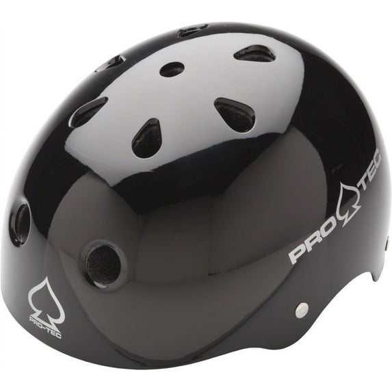 Protec Classic Skate MD 22 to 22.8in (56 to 58 cm) Gloss Black BMX/Skate