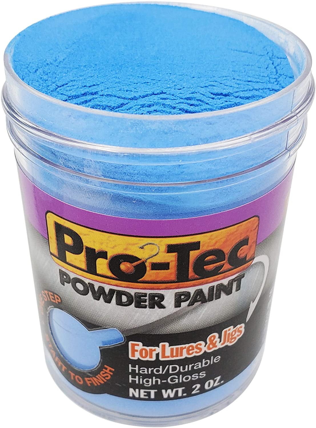 Pro-Tec Jigs and Lures Powder Paint, Jig Head Fishing Paint, Fishing Lure  Paint Candy Blue