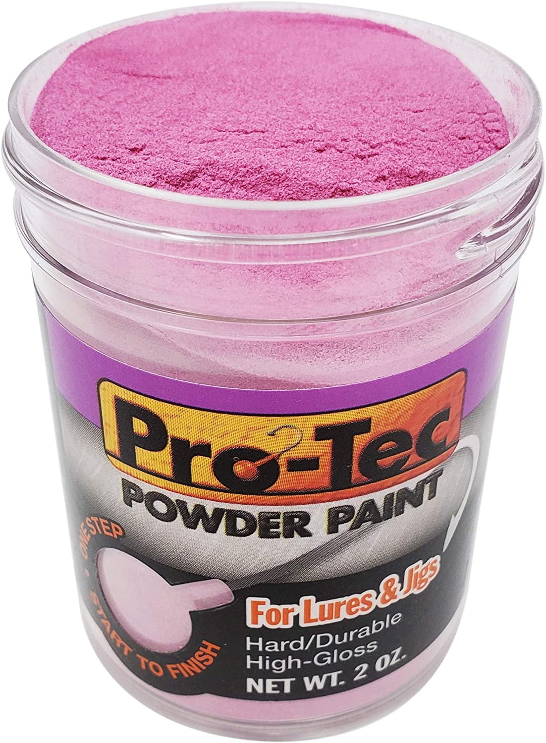Pro-Tec Jigs and Lures Powder Paint, Jig Head Fishing Paint, Fishing Lure  Paint Candy Raspberry 