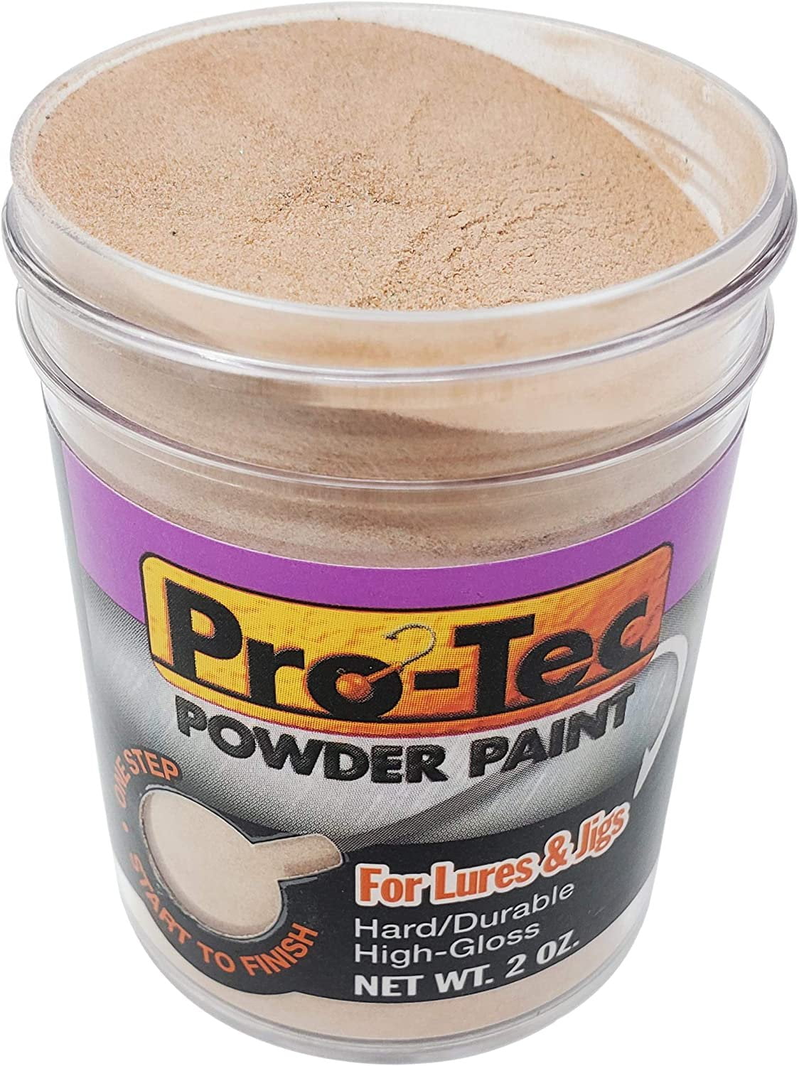  One Pound Can of Pro-Tec Lure Powder Paint, Cheaper by the  Pound!!! Fishing Lure Paint, Jig Head Fishing Paint (Blaze Orange 1LB) :  Sports & Outdoors