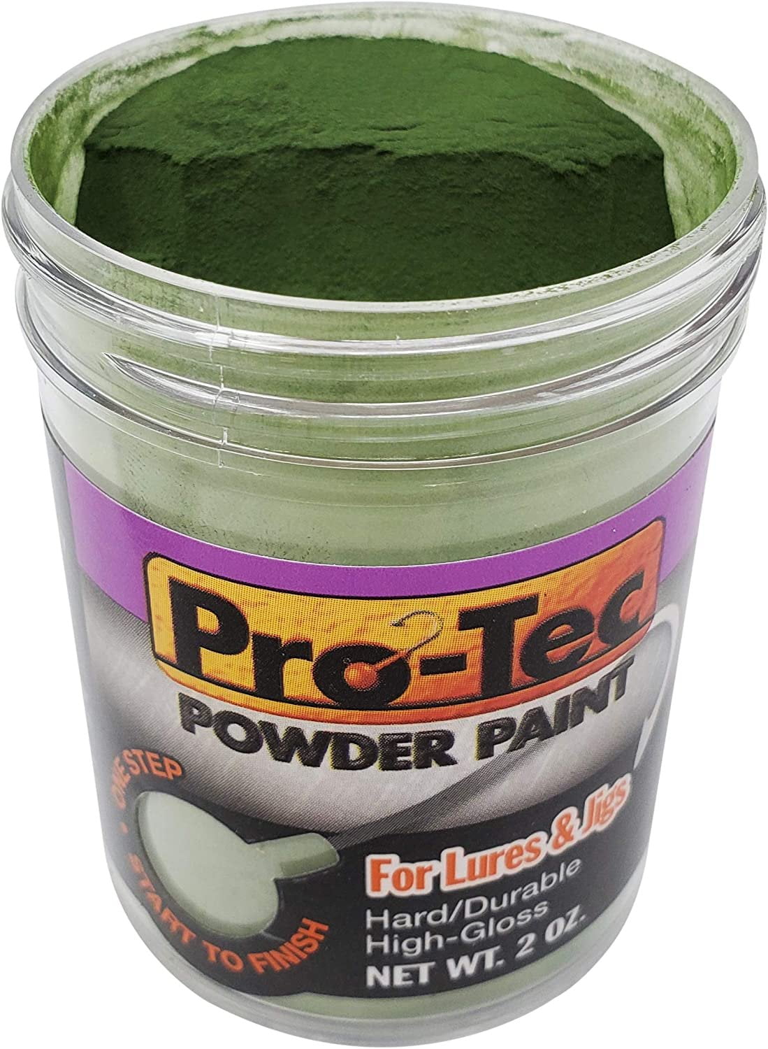 ProTec Jigs and Lures Powder Paint, Jig Head Fishing Paint, Fishing Lure Paint Dark Watermelon