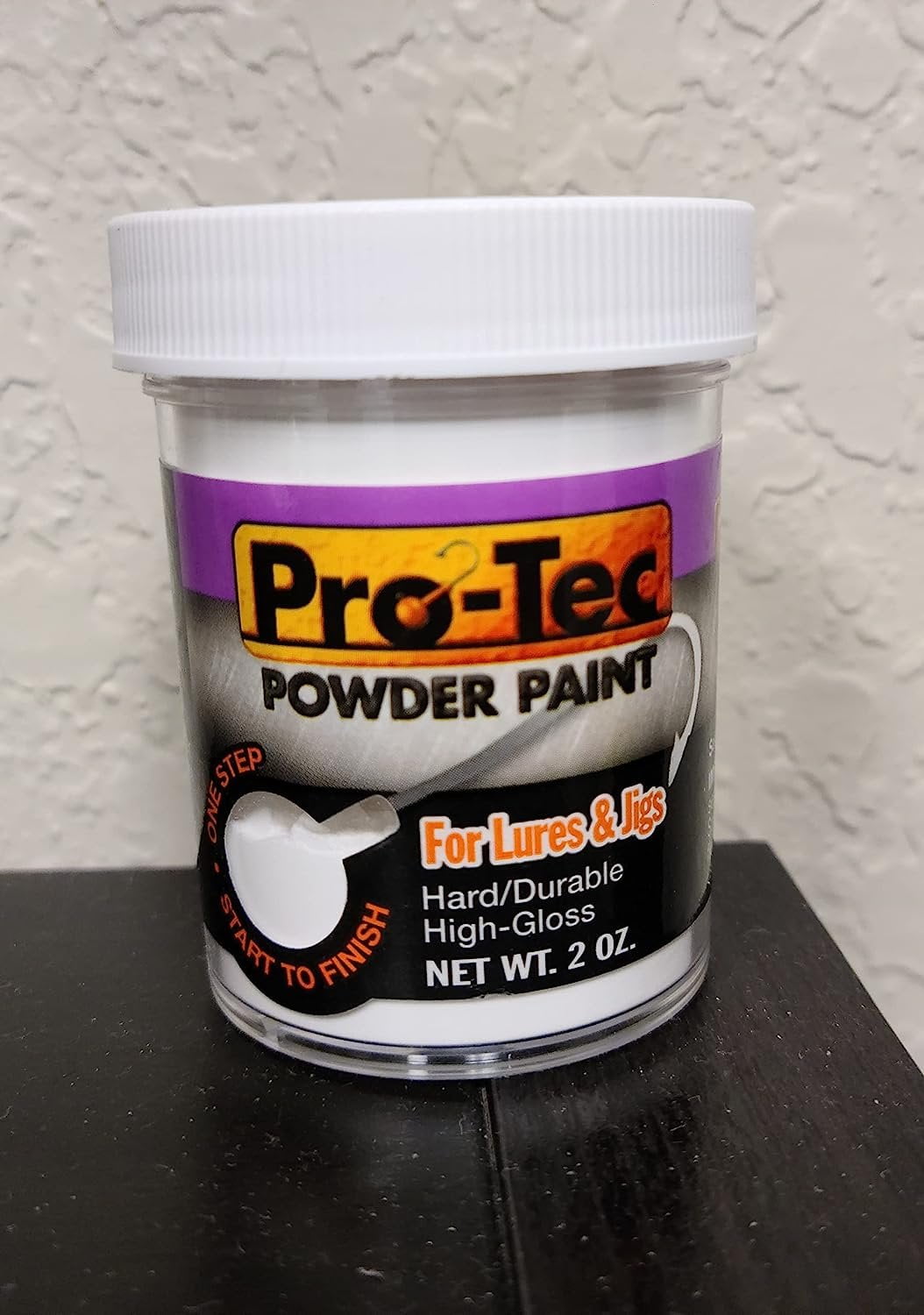 Pro-Tec Jigs and Lures Powder Paints, Jig Head Fishing Paint, Fishing Lure  Paint - High Gloss Powder Coating Paint, 2 Ounces