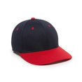 thumbnail image 1 of Pro Tech Performance Mesh Cap, Navy & Red - One Size, 1 of 1