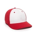 thumbnail image 1 of Pro Tech Performance Mesh Cap, White, Red & Red - One Size, 1 of 1