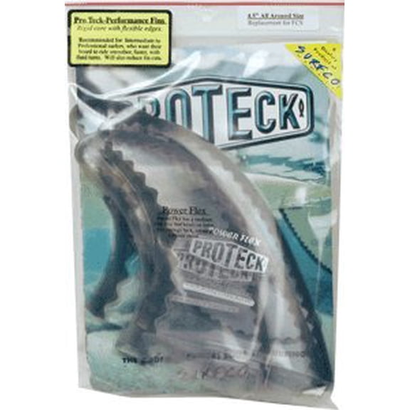 Pro Tech Power-Flex FCS Thruster 4.25 Clear/Black