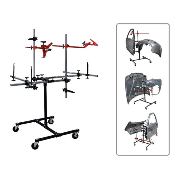 PRO-TEK BODY SHOP PARTS RACK UNIVERSAL