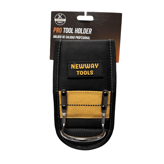 Pro Tool Holder with Clip/Belt Loop - Hammer Loop - Tool Belt Hammer Holder - Hammer Holster Tool Holder