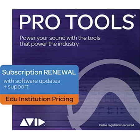 Avid 9935-71644-00 Pro Tools Annual Subscription Renewal Institutional License