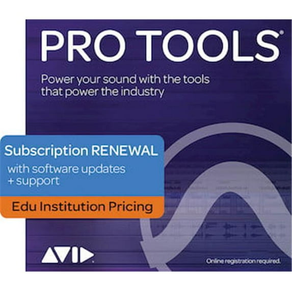 Avid 9935-71644-00 Pro Tools Annual Subscription Renewal Institutional License
