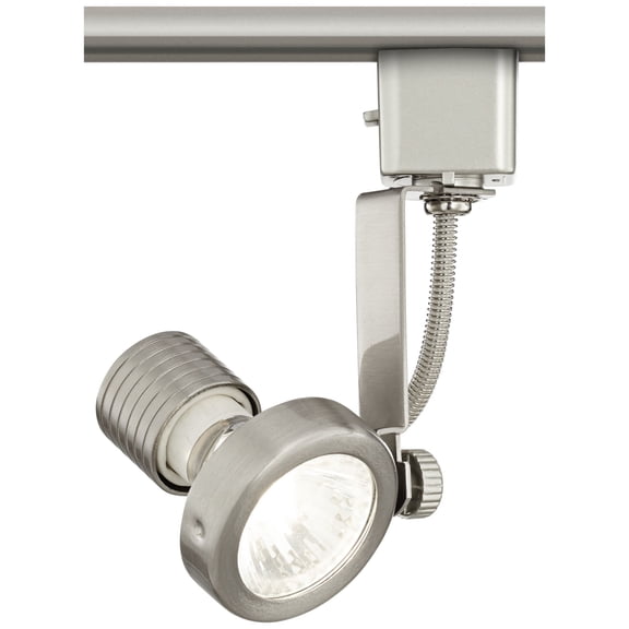 Pro Track Halogen Track Head in Brushed Nickel for Lightolier Systems