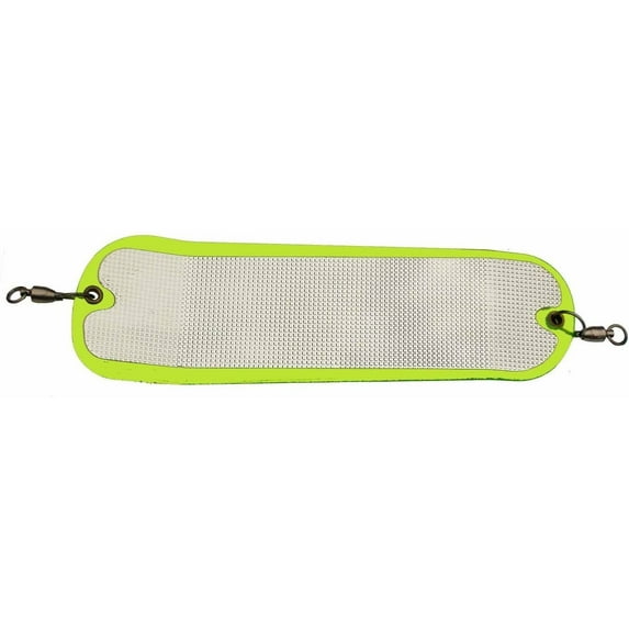 Pro-Troll Fishing Products HotChip 8 Flasher with EChip Chartreuse with Silver, 8-Inch