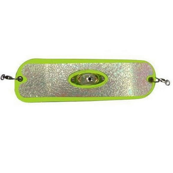 Pro Troll Proflash Lighted Prochip Fin Flasher W/Echip Glow Chartreuse 8"