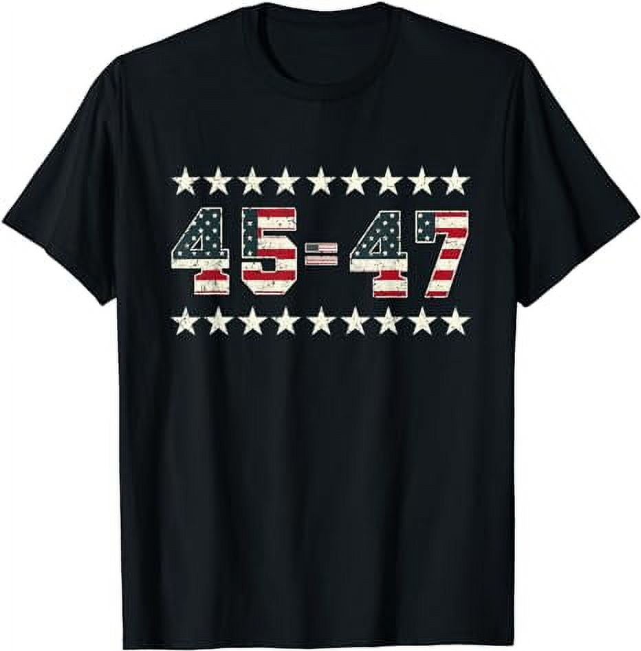 Pro Trump 45 47 President 2024 47th Potus Upgrade Your Style with Funny Adj Trump 2024 President Hat Trump 45 and 47 American Flag 45 47 Trump