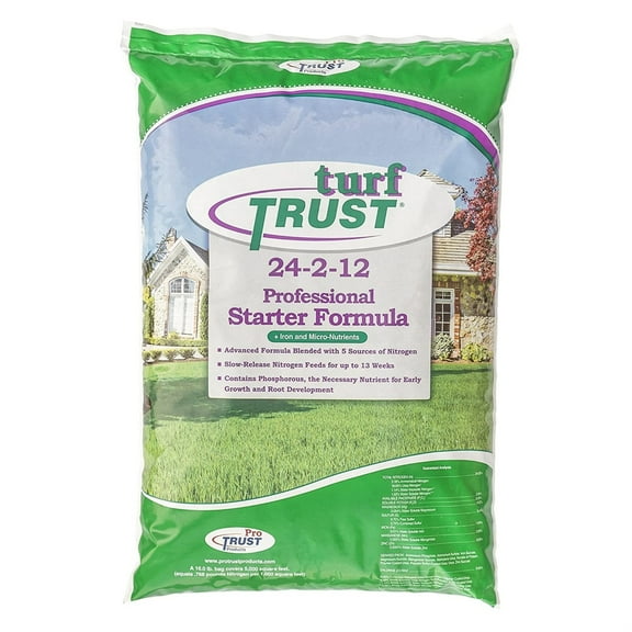 Pro Trust Turf Trust Professional Lawn Starter Fertilizer 24-2-12 - 31.2lb Bag