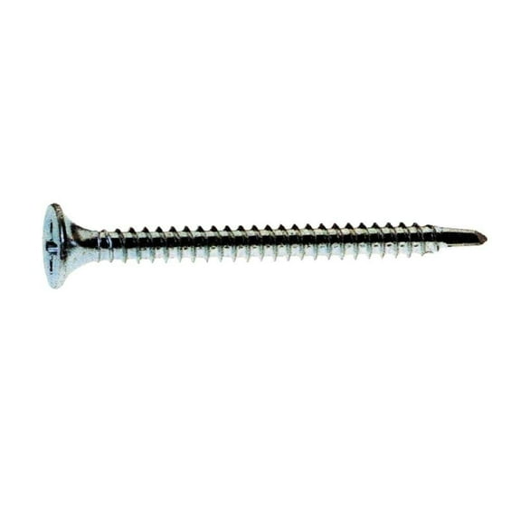 Pro-Twist Drywall Screw SDZ158 - Zinc Phillips Bugle Head, Self-Drilling - 5,000 Pack, 6 x 1-5/8 In