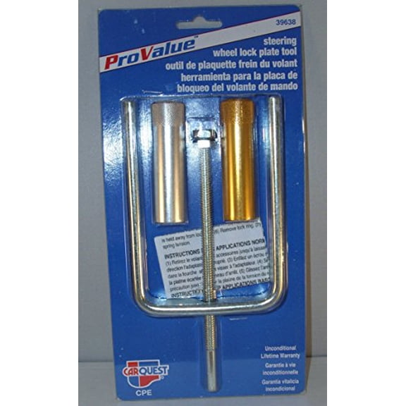 Pro Value 39638 Carquest Steering Wheel Lock Plate Tool