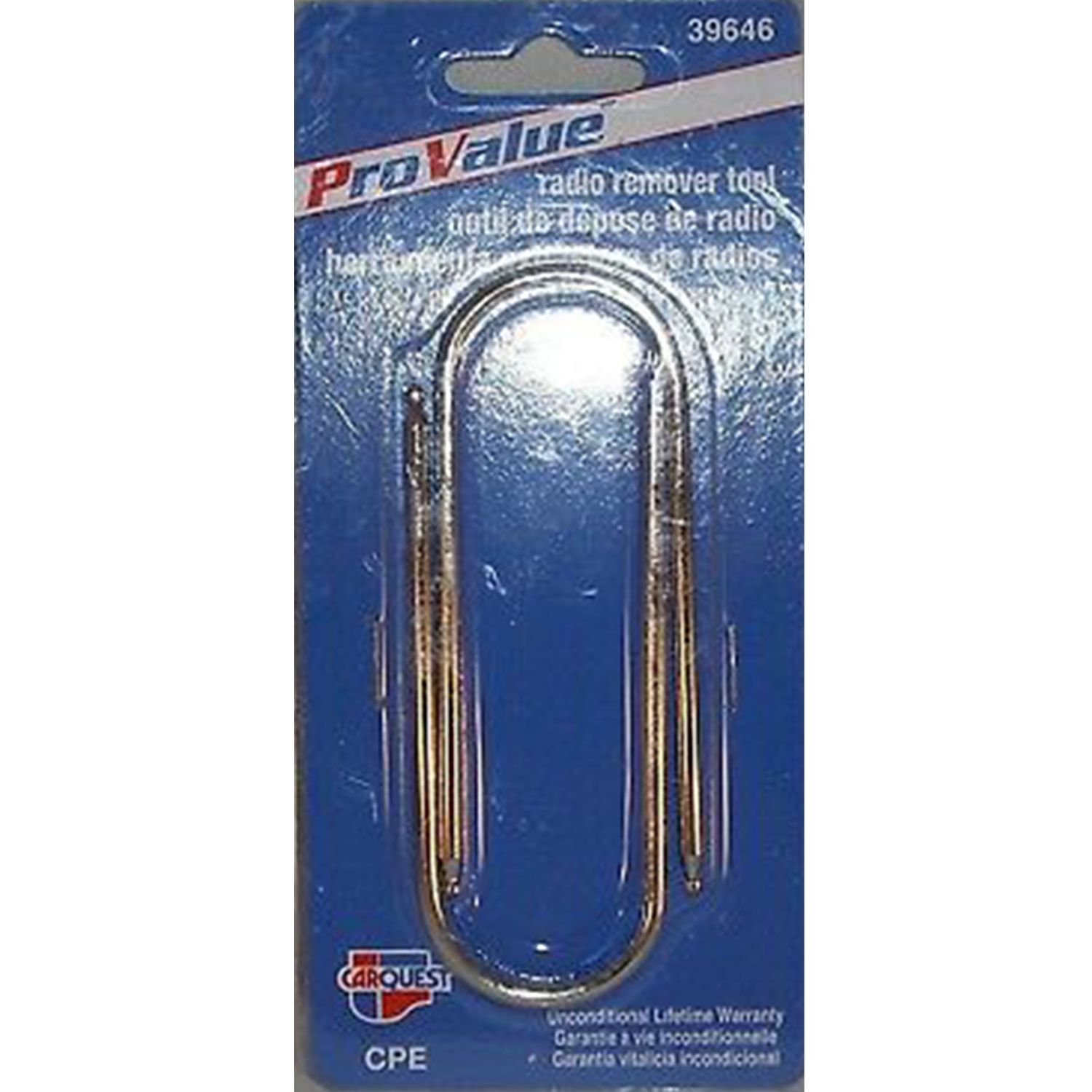 Pro Value 39646 Carquest Radio Remover Tool - Walmart.com
