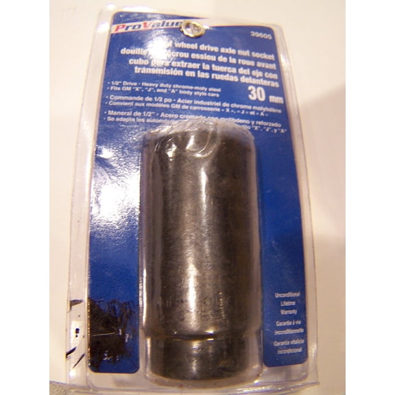 Pro Value / Carquest 39605 Front Wheel Drive Axle Nut Socket