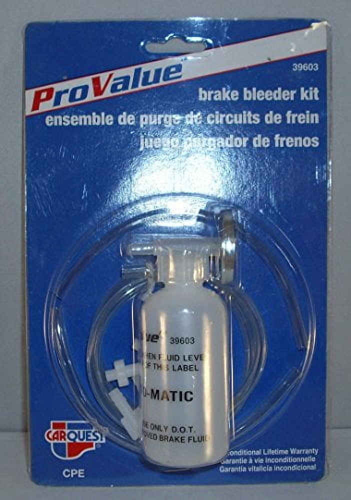 Kit Purge Frein One-Man OEMTOOLS 25036 – Bleed-O-Matic Solo