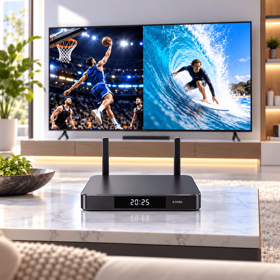Pro Version S7 Ultimate 6K Ultra HD Clearview Home Receiver with Parental Controls