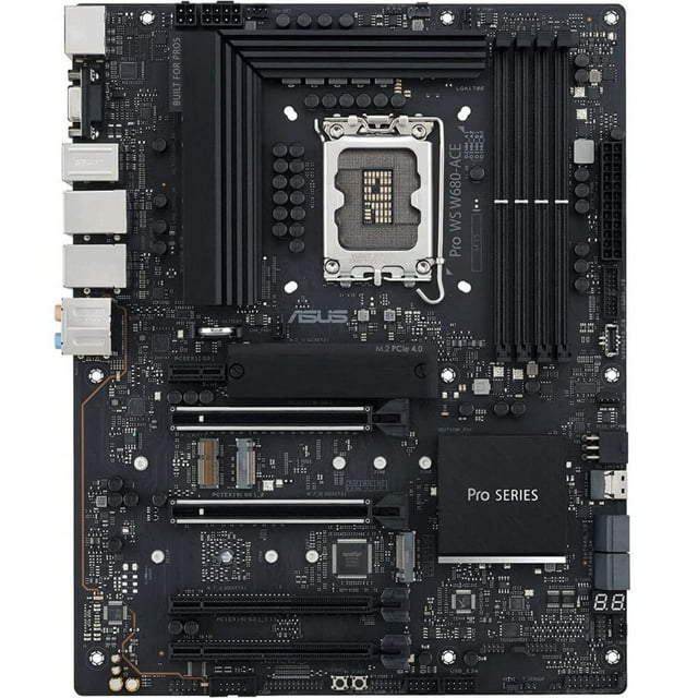 Asus Pro WS W680-ACE Workstation Motherboard - Intel W680 Chipset - Socket LGA-1700 - Intel Optane Memory Ready - ATX