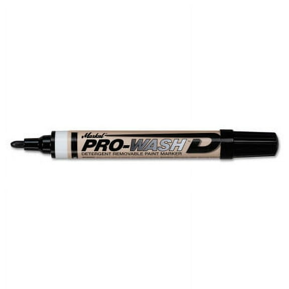 Markal 97013 PRO WASH D BLACK MARKER