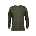 thumbnail image 1 of Pro Weight Adult 5.2 oz Long Sleeve T-Shirt, Moss - Medium, 1 of 1