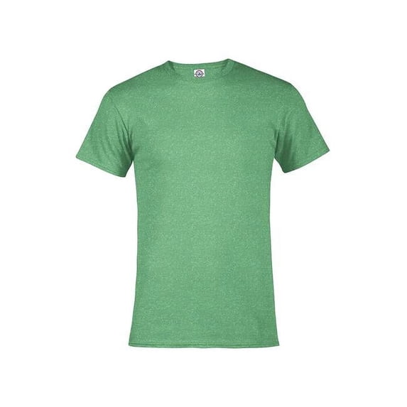 Pro Weight Adult 5.2 oz Short Sleeve T-Shirt, Kelly Heather - 4X