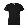 thumbnail image 1 of Pro Weight Youth 5.2 oz Regular Fit T-Shirt, Black - Large, 1 of 1