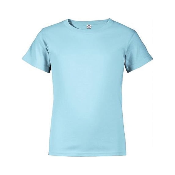 Pro Weight Youth 5.2 oz Retail Fit T-Shirt, Pool - Small