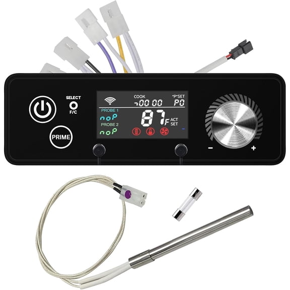 Pro Wireless Control PID Pellet Grill Controller Board Replacement for Navigator, Sportsman, Mahogany, Pro Series