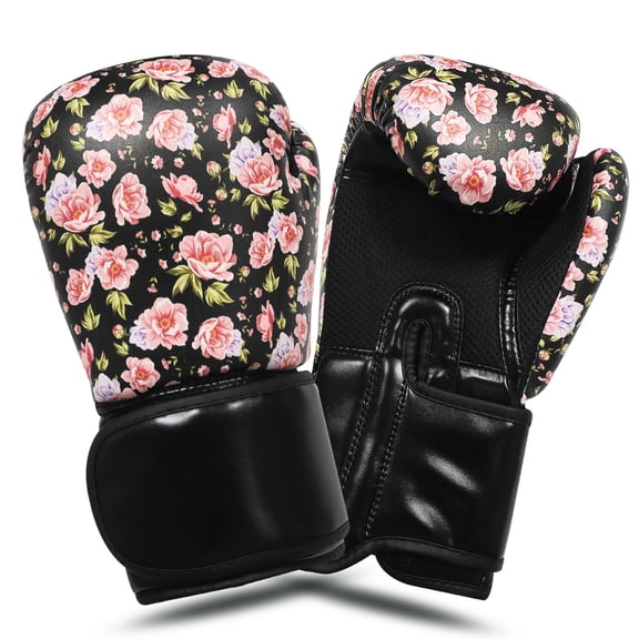 Pro Women's MMA Boxing Gloves 8-14 oz Leather Kick boxing & Heavy Bag Training Gloves for Sparring Punching
