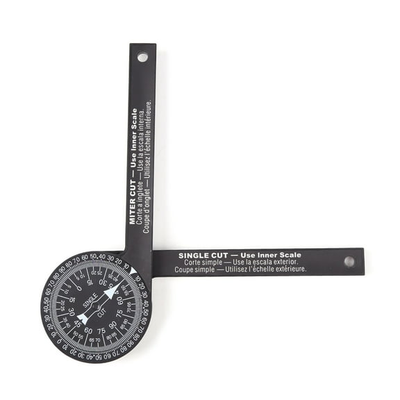 Pro Woodworking Scale Protractor with Marking Pencil ABS Accurate Carpenter Angle Finder Plumber Measuring Meter ,for Accurate Evaluation