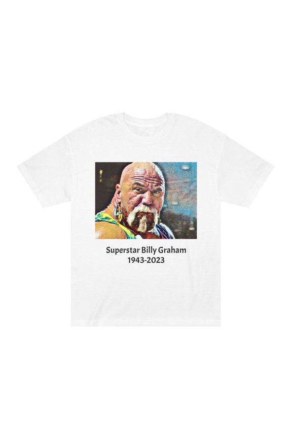 Pro Wrestler Superstar Billy Graham Memorial T-Shirt, Unisex Classic Tee