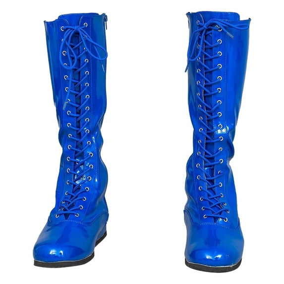 Pro Wrestling Lace-Up Costume Boots - Choice of Color