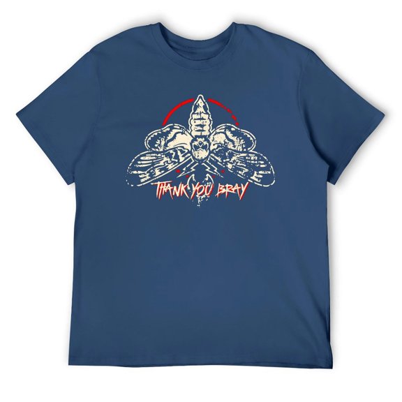 Pro Wrestling Memorial Tee, Retro Grappler T-Shirt, In Ring Legend Fan Apparel Navy-style M