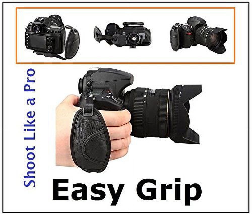 Pro Wrist Strap Grip Strap for Nikon D5200 D7500 D500 D5600 D3400 D5000 D3000 - image 1 of 3