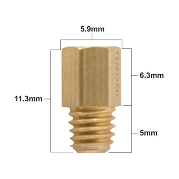 Pro X 4/042 Series Mikuni Hex Main Jet 280 Compatible With Gas Gas MC 125 2021