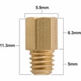 thumbnail image 1 of Pro X 4/042 Series Mikuni Hex Main Jet 410 for Honda CR125R 2000-2007, 1 of 1