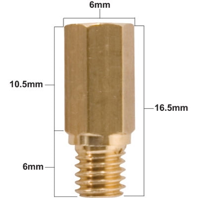 Pro X 99101-357 Series Keihin Hex Main Jet 138 (No CA) for Honda MT125 1976